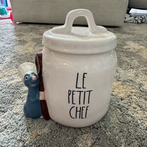 Rae Dunn White and Blue Le Petit Chef Jar